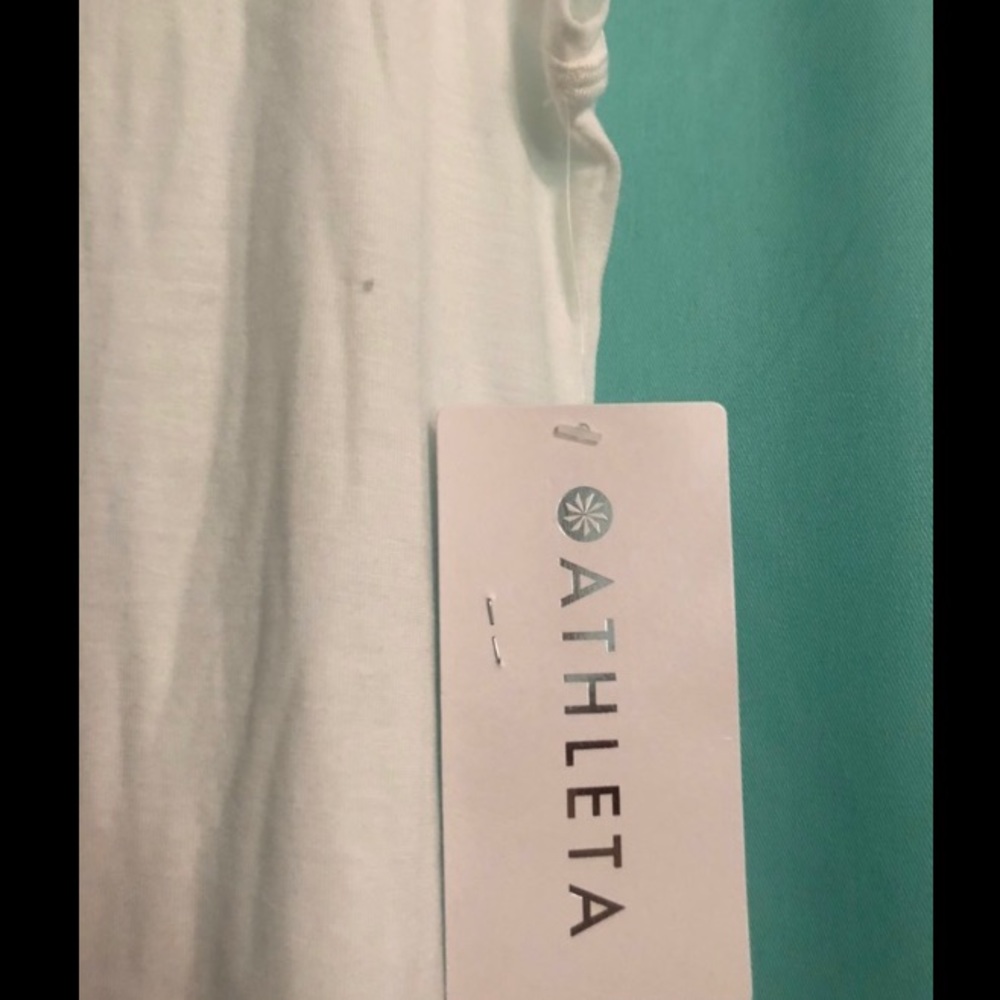 BRAND NEW- XS sold white athleta tank - Picture 5 of 5